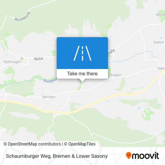 Schaumburger Weg map