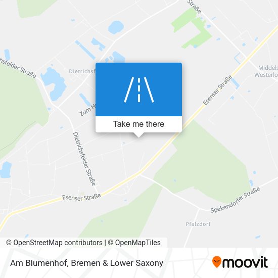 Am Blumenhof map