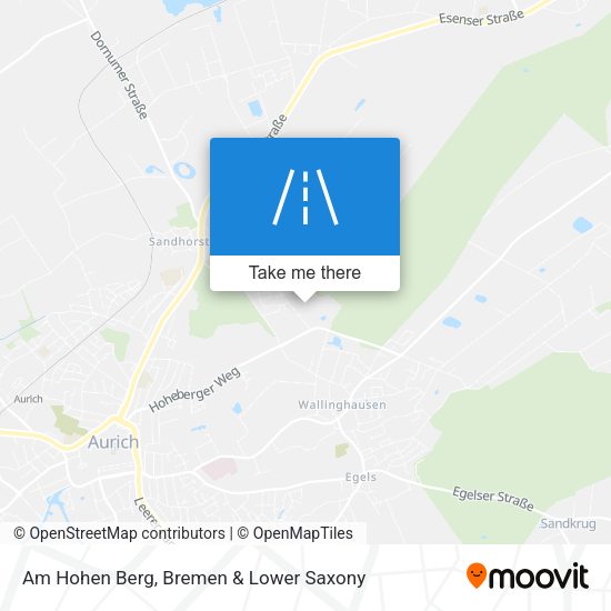 Am Hohen Berg map