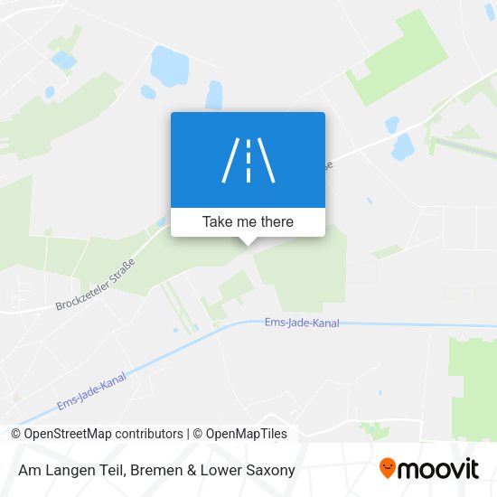 Am Langen Teil map