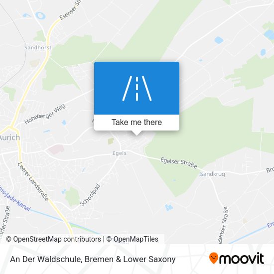 An Der Waldschule map