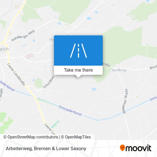 Arbeiterweg map