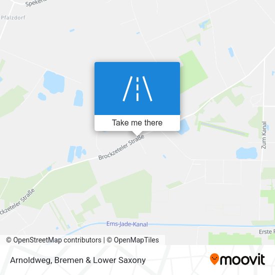 Arnoldweg map