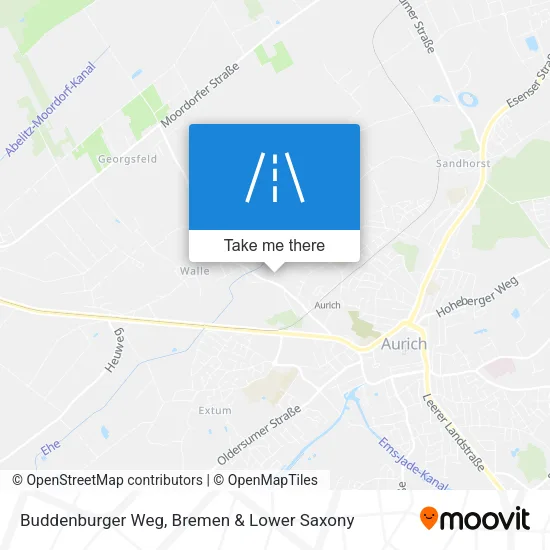 Карта Buddenburger Weg