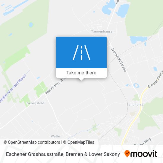 Eschener Grashausstraße map
