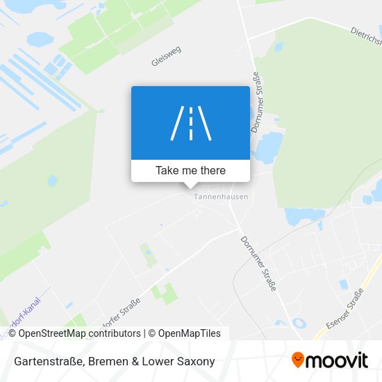 Gartenstraße map