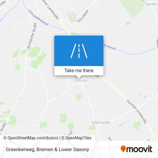 Greenkerweg map