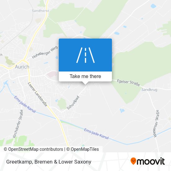 Greetkamp map