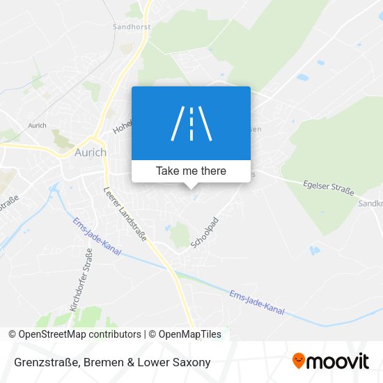 Grenzstraße map