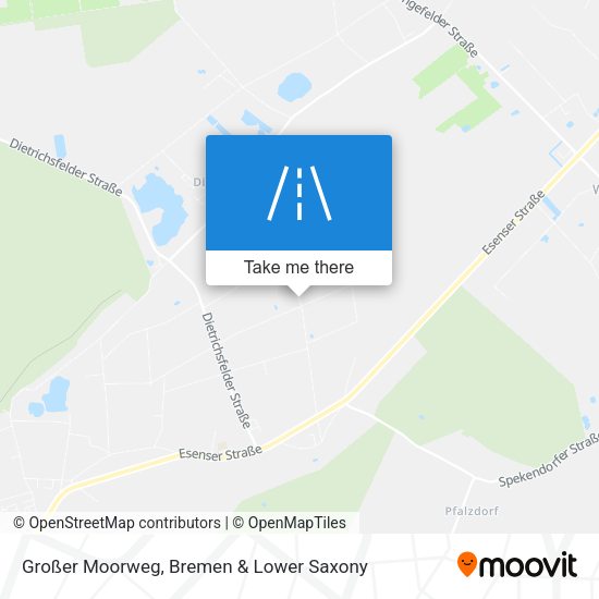 Großer Moorweg map