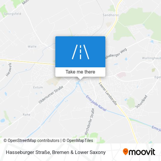 Hasseburger Straße map