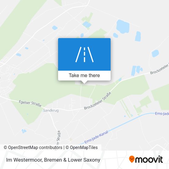 Im Westermoor map