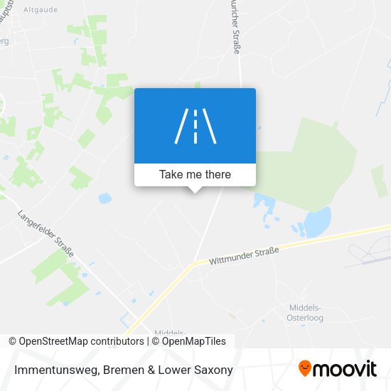 Immentunsweg map