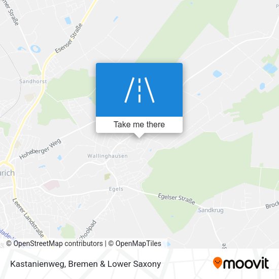 Kastanienweg map