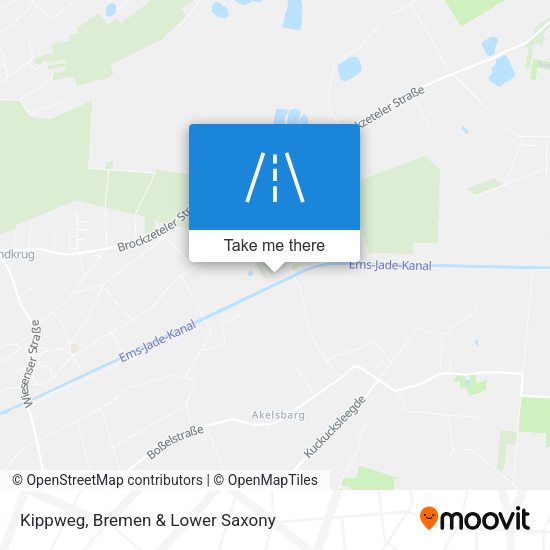 Kippweg map