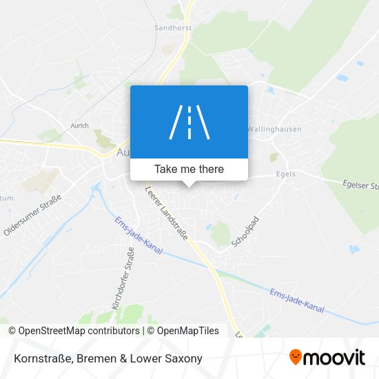 Kornstraße map