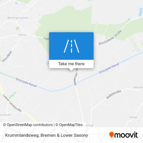 Krummlandsweg map