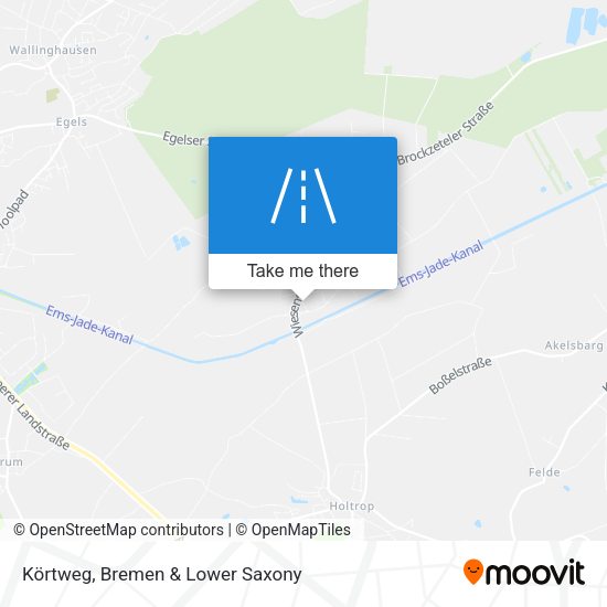 Körtweg map