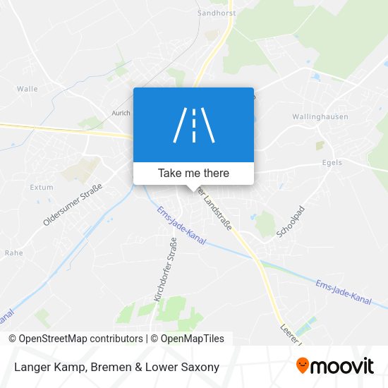 Langer Kamp map