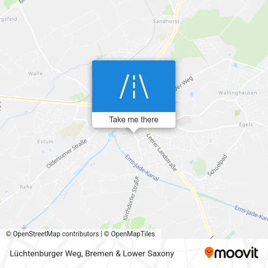 Карта Lüchtenburger Weg