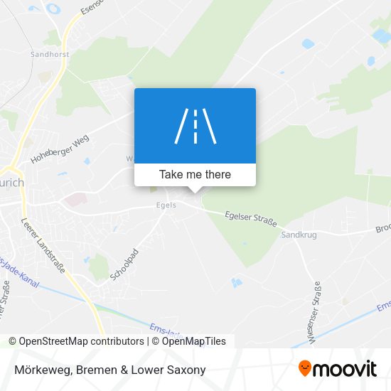 Mörkeweg map