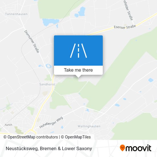 Neustücksweg map