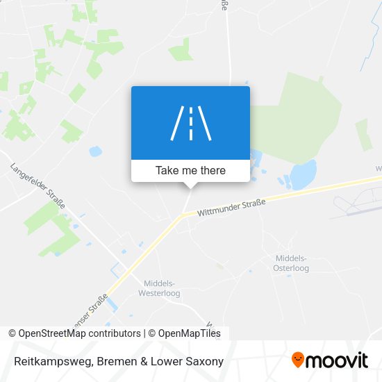 Reitkampsweg map