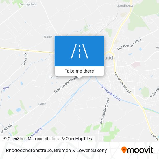 Rhododendronstraße map