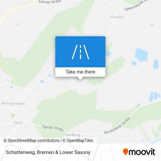 Schattenweg map