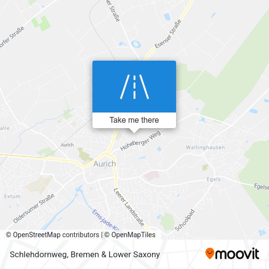Schlehdornweg map