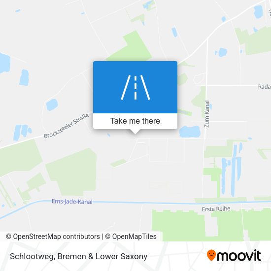Schlootweg map