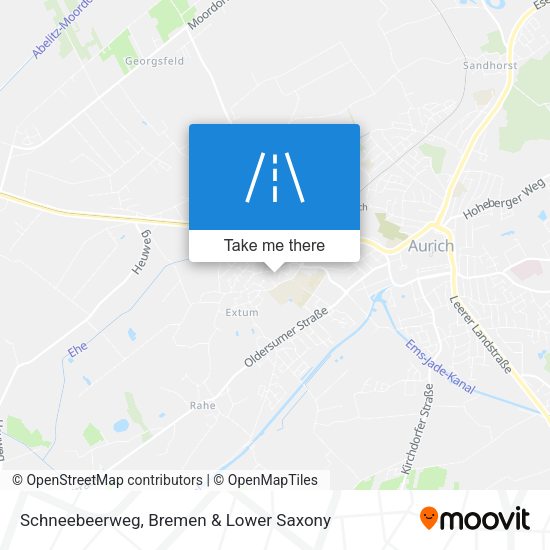 Schneebeerweg map