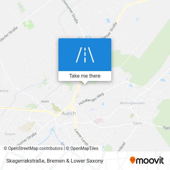 Skagerrakstraße map