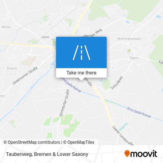 Taubenweg map