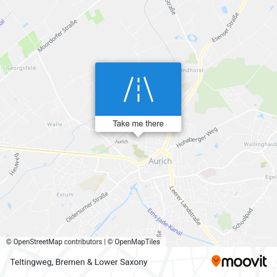 Teltingweg map