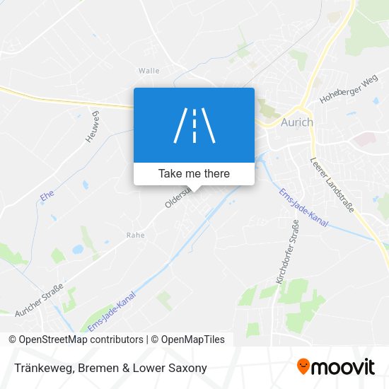 Tränkeweg map