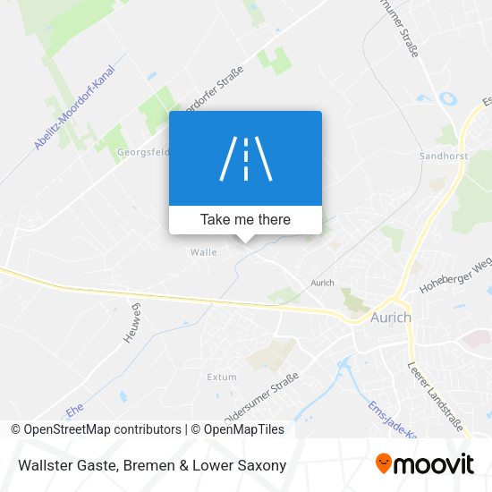 Wallster Gaste map