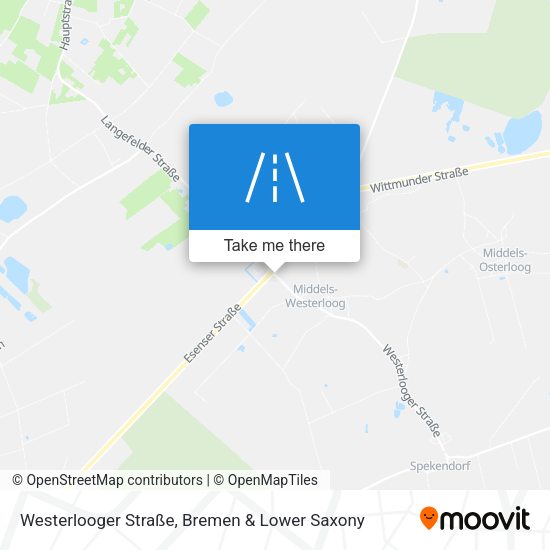 Westerlooger Straße map