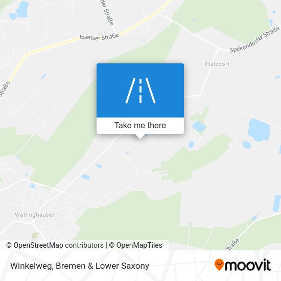 Winkelweg map
