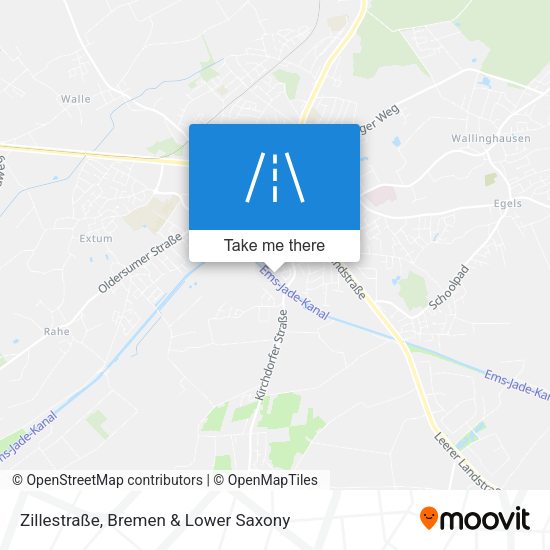 Zillestraße map