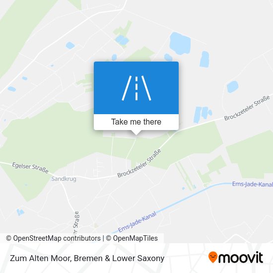 Zum Alten Moor map