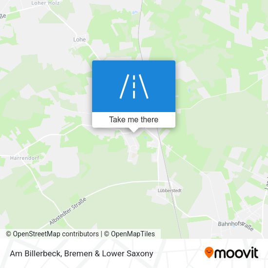 Am Billerbeck map