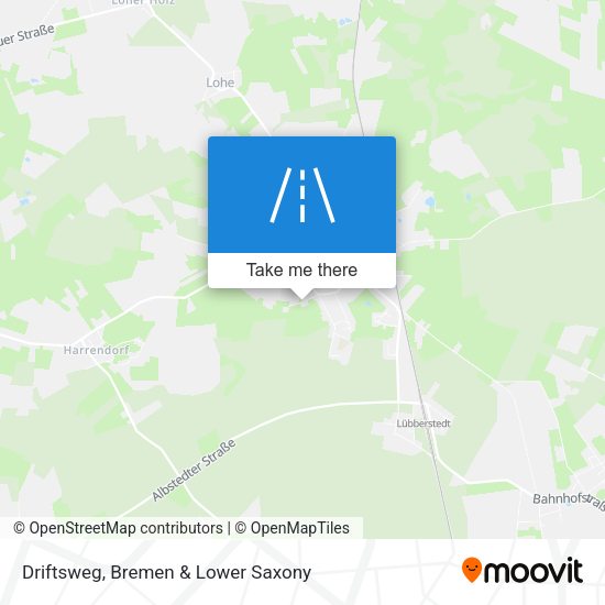 Driftsweg map