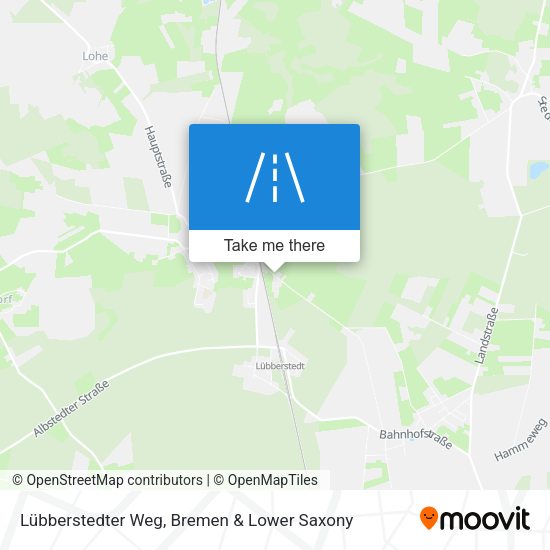 Lübberstedter Weg map