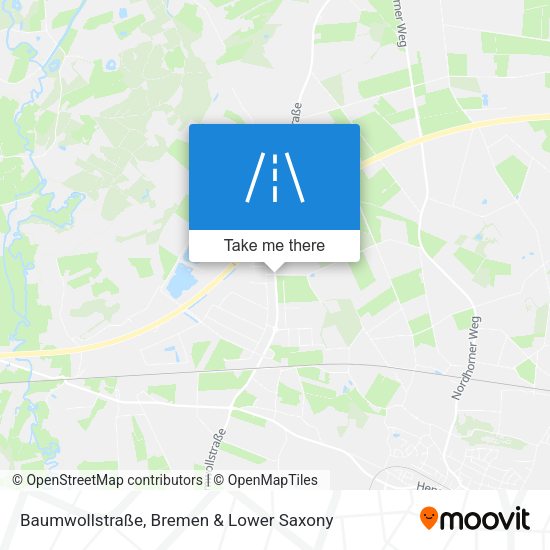 Baumwollstraße map