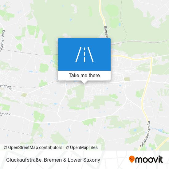 Glückaufstraße map