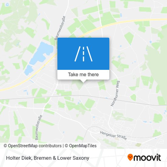 Holter Diek map