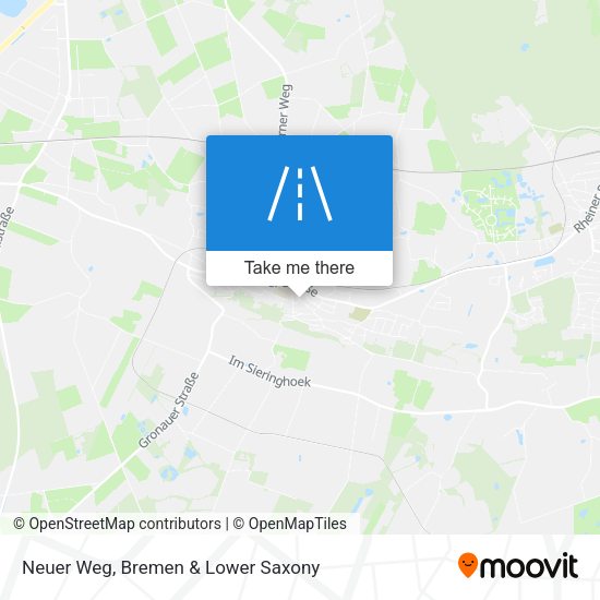 Neuer Weg map