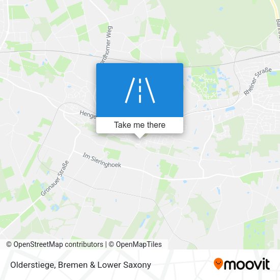 Olderstiege map