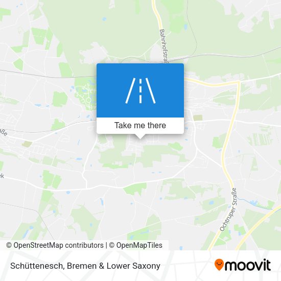 Schüttenesch map